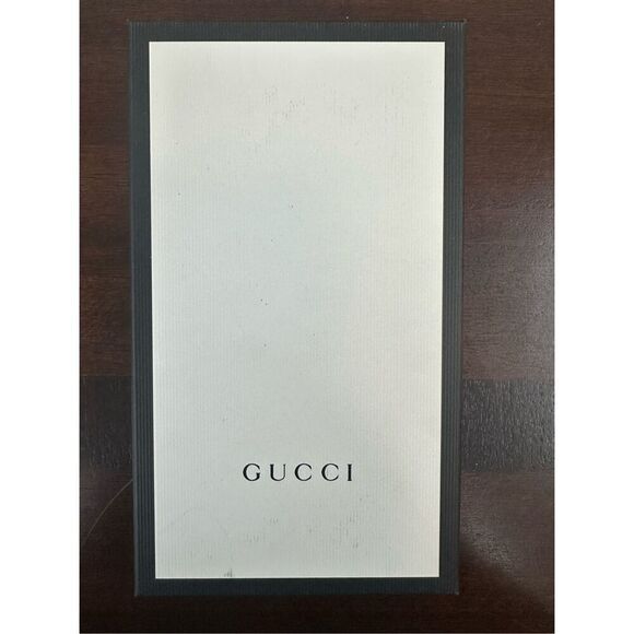 Authentic Gucci Leather Logo Phone Case w/ Tags IPhone 8 Plus Phone Case - Picture 2 of 9